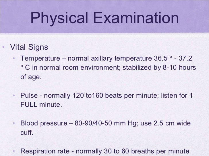 Newborn Health Assessment