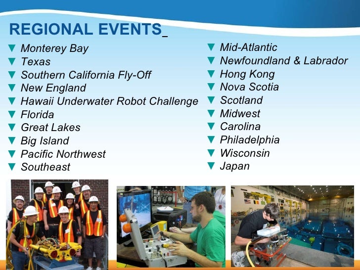 Underwater Robotics ROV information for WSCS