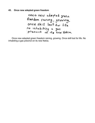 45.   Once new adepted green freedom




   Once new adepted green freedom raining, growing. Once skill lost for life. No
inhabiting a gas precinct on its new Nokia.
 