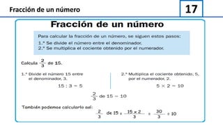17Fracción de un número
 