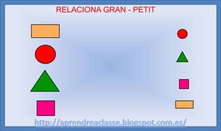 RELACIONA GRAN - PETIT
 