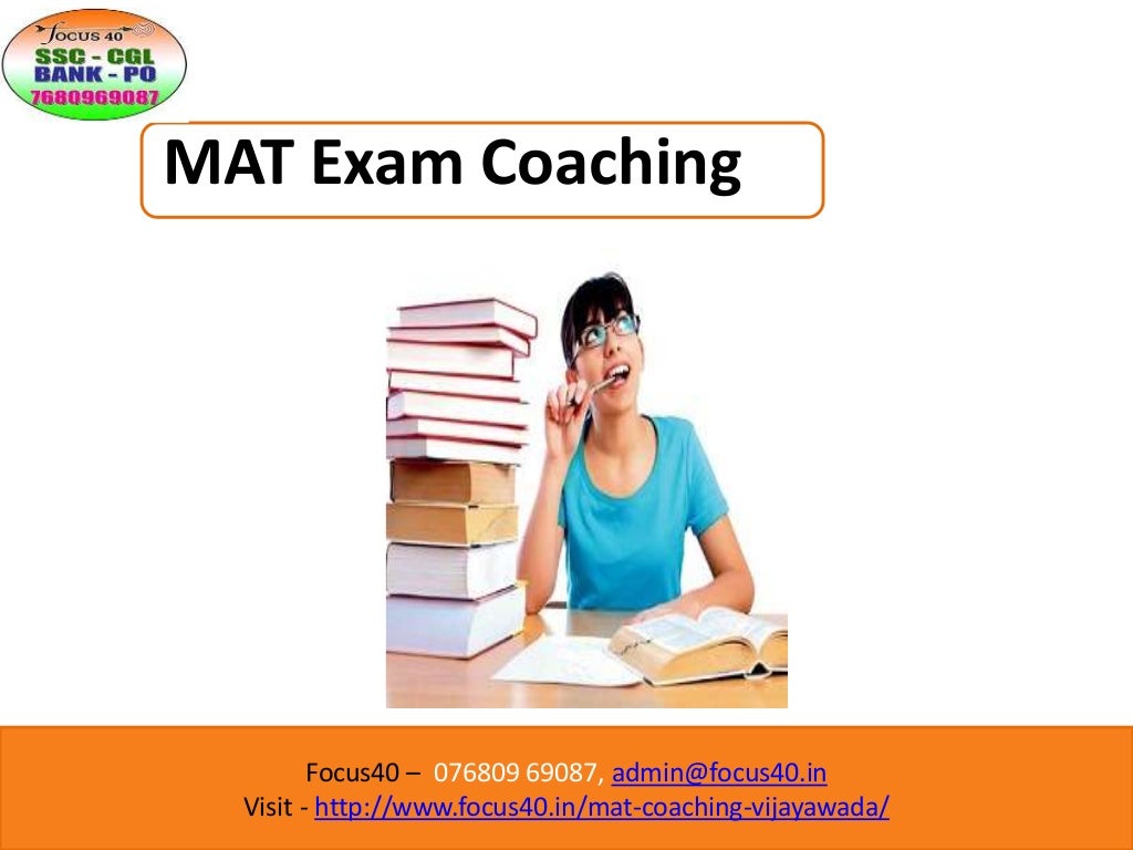 MAT Exam Coaching In Vijayawada
