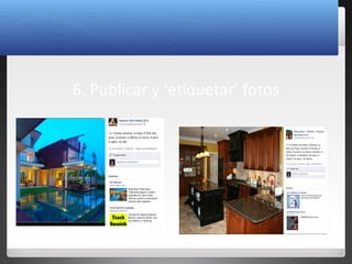 19
6. Publicar y ‘etiquetar’ fotos
 