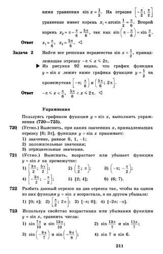 Алгебра и начала анализа.Учебник для 10-11 кл Алимов, Колягин