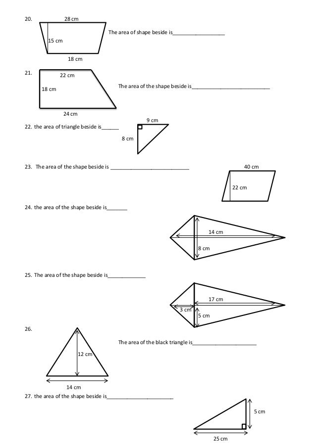 Soal Matematika Bangun Datar SD Kelas 5