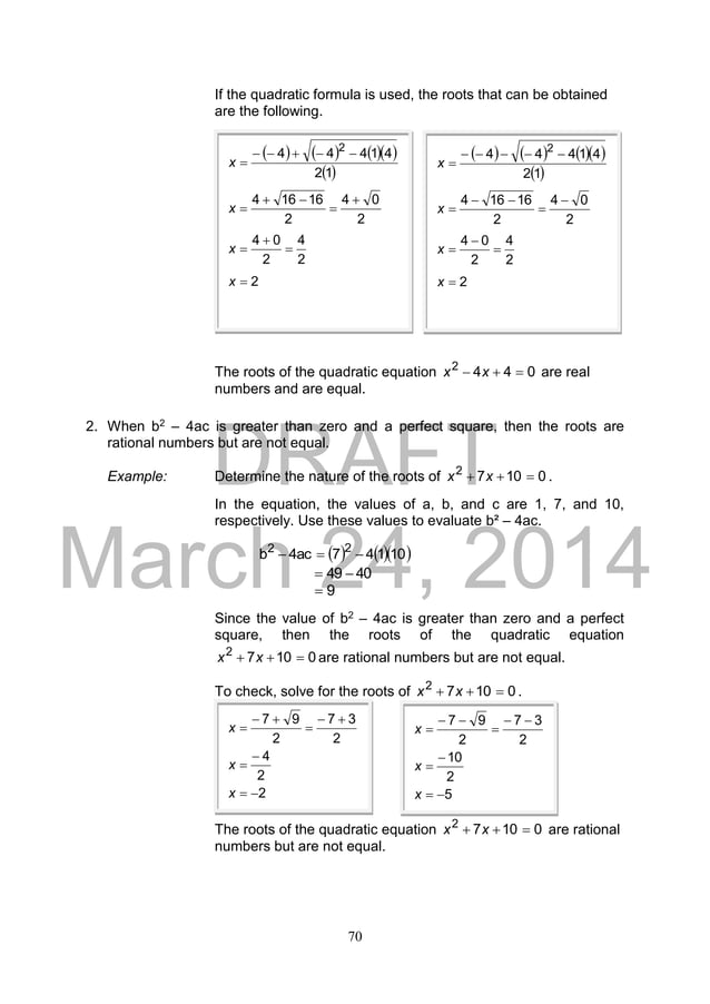 K TO 12 GRADE 9 LEARNER’S MATERIAL IN MATHEMATICS