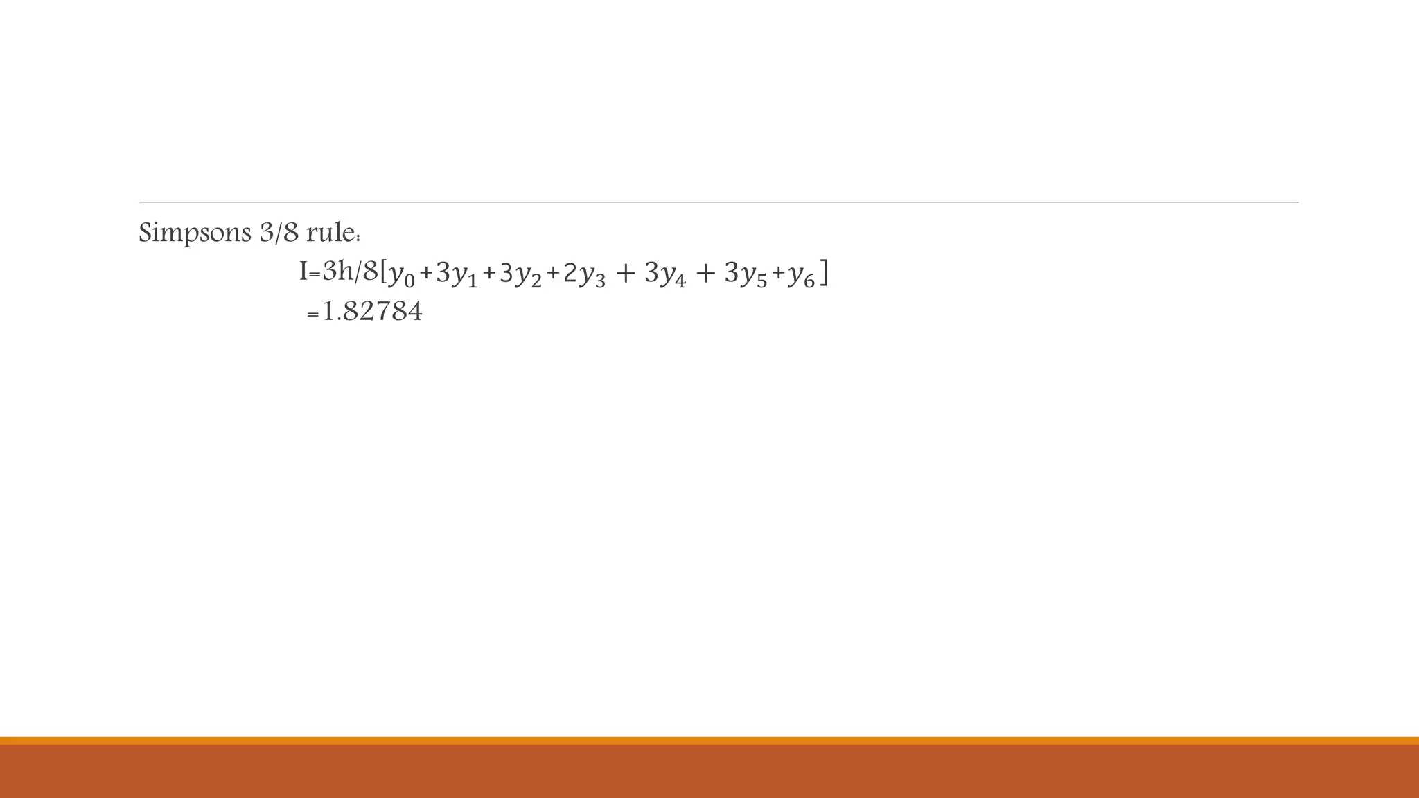 simpson's in numerical method | PPTX | Islam | Religion & Spirituality