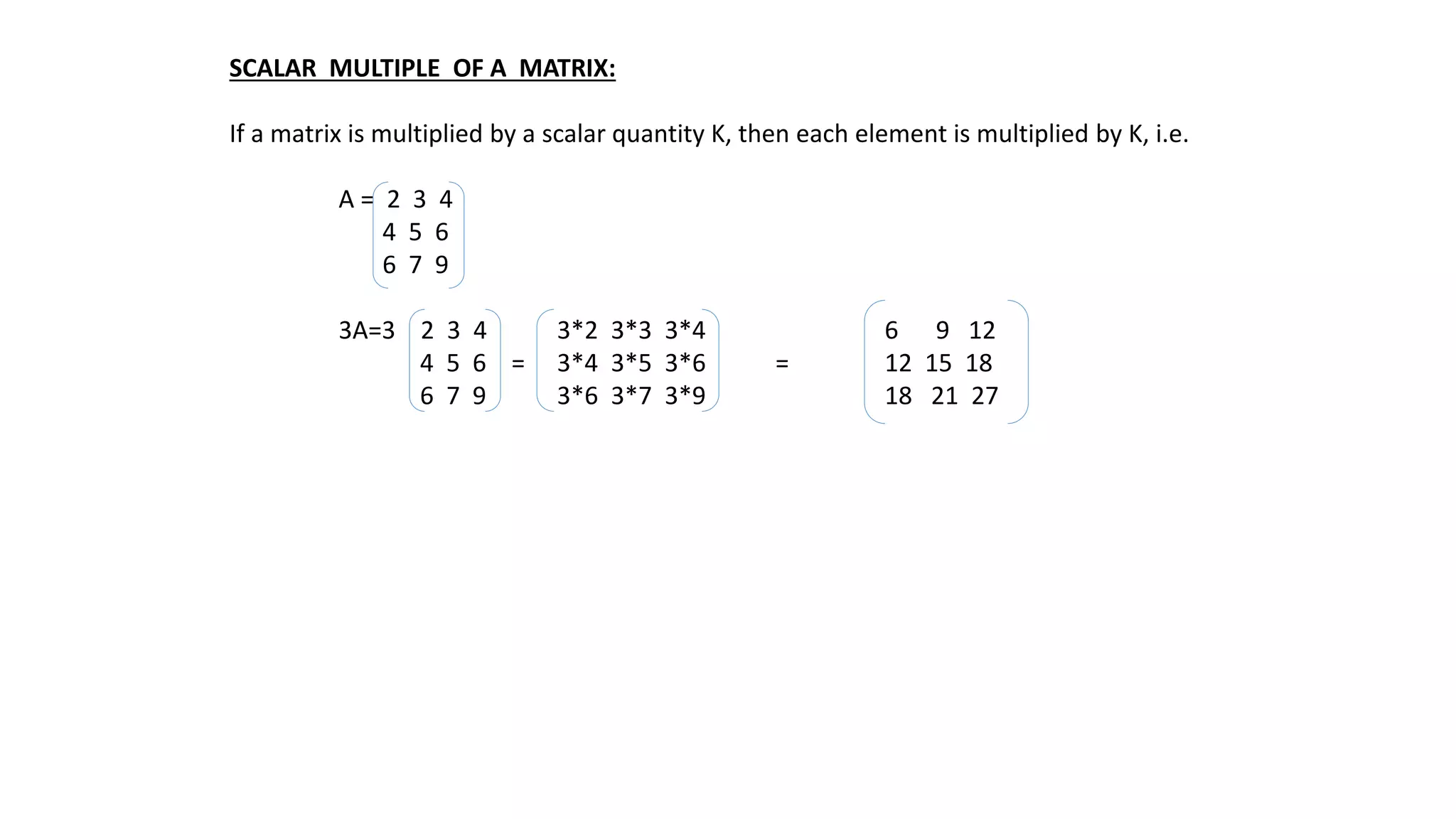 Vector analysis & matrix | PPTX