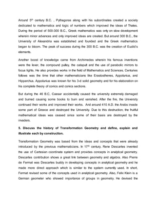 Its all about history of math | PDF