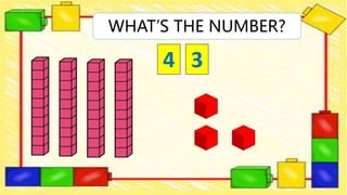 WHAT’S THE NUMBER?
4 3