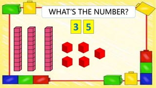 WHAT’S THE NUMBER?
3 5