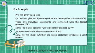 Math-802_Group-1_LOGIC final.ppt logicx | PPTX