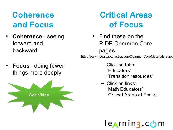 Math and the Common Core