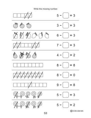 Write the missing number.
53
5 3
3 3
6 3
7 3
4 2
8 8
8 0
9 8
5 3
5 2
VCM-GM-NNc
 