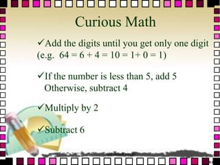 Math e-magic | PPT