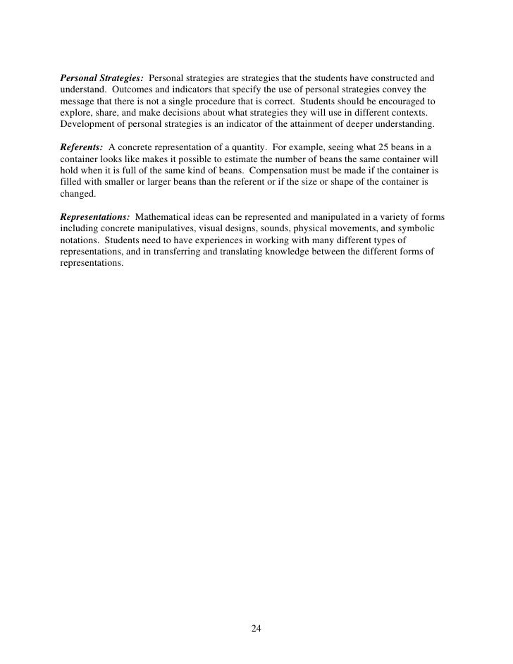 Math Curriculum Grade 1