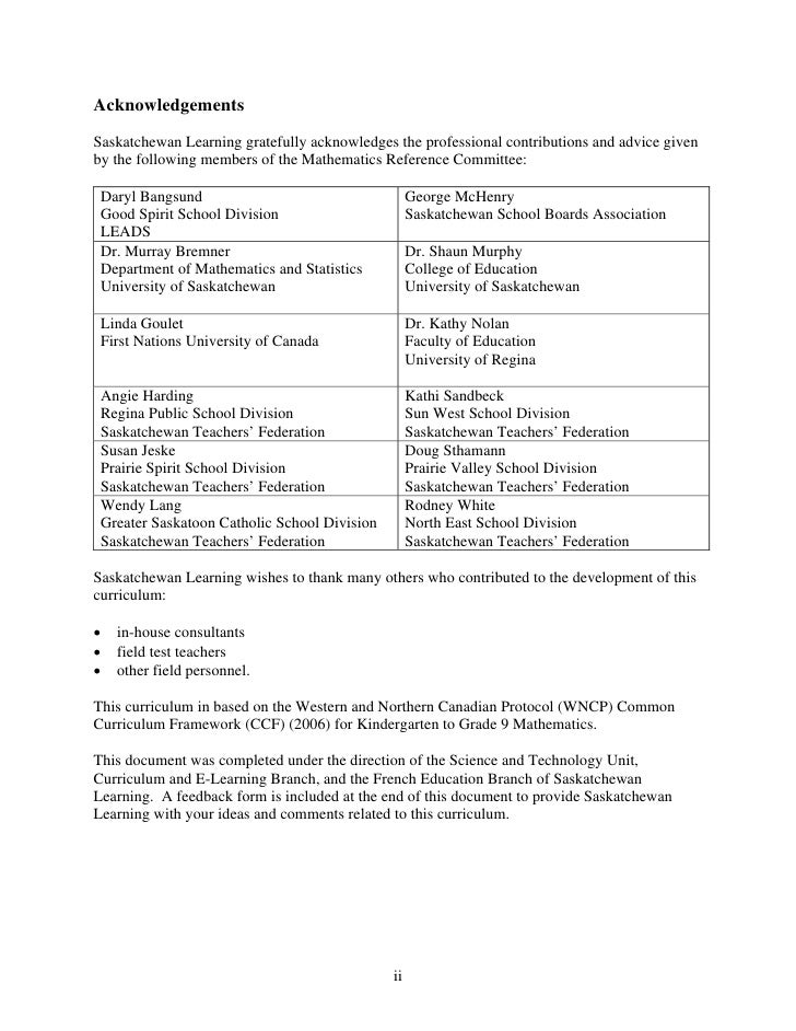 Math Curriculum Grade 1