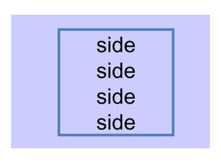 Side Math Vocabulary Math wordles - Mathematical Word Puzzles | PPT