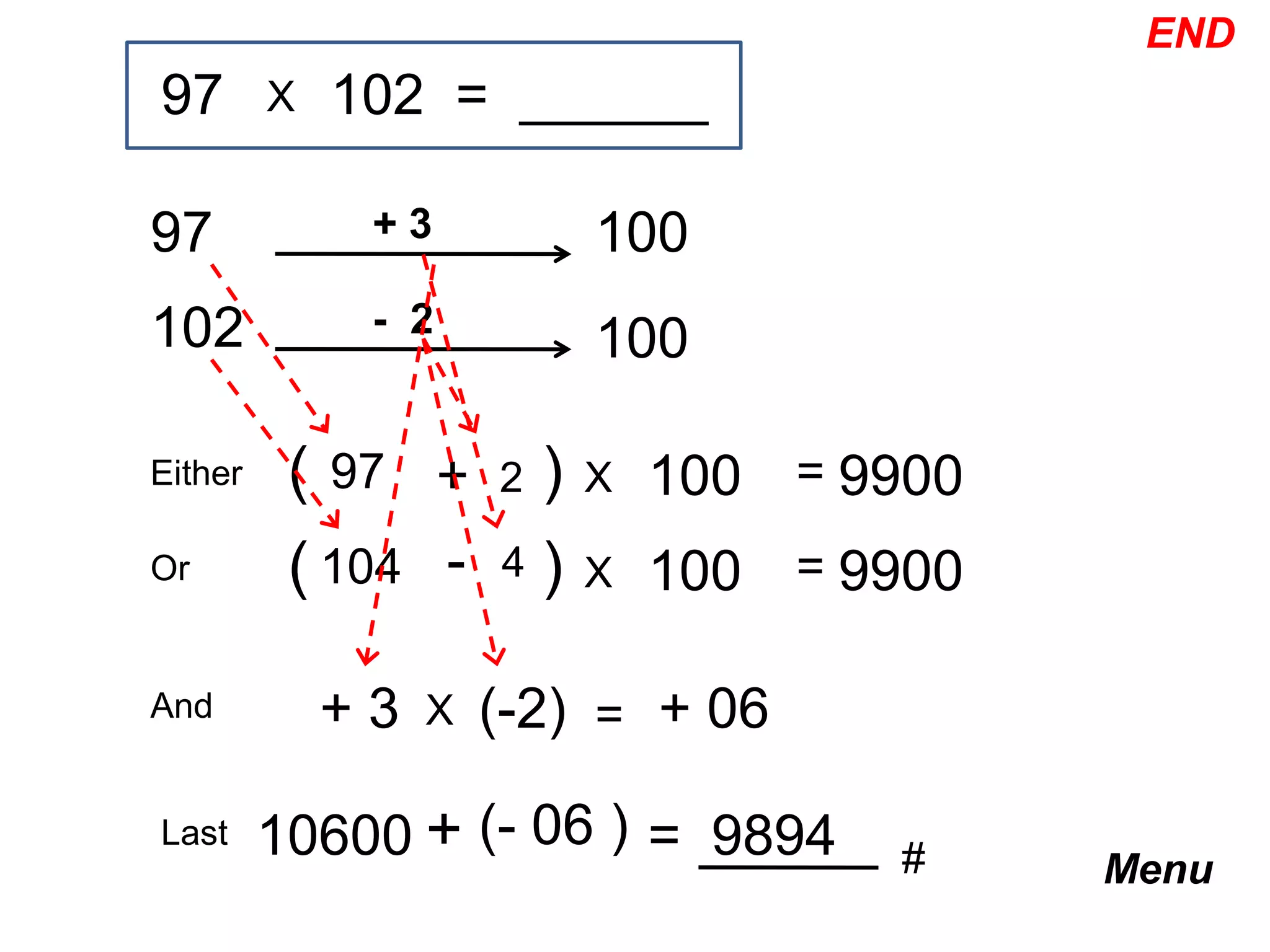Math Method Series Vedic Math Multiplication Closer To 100 Ppt