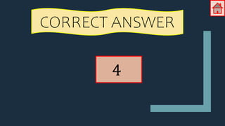 CORRECT ANSWER
 