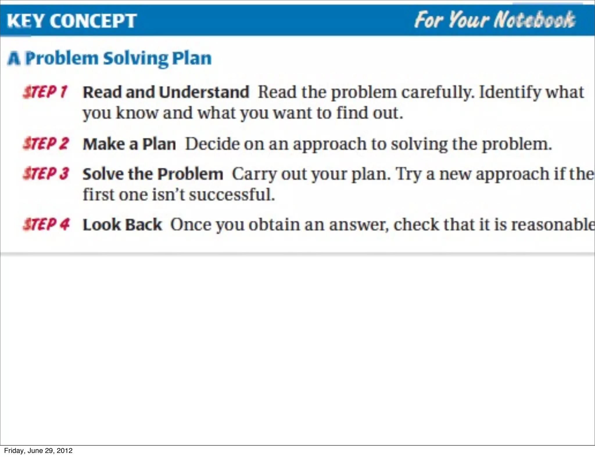 Friday, June 29, 2012