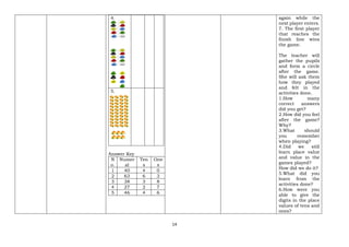 Grade One Lesson Answer Math Math 1 Exemplar in Grade 1 Mathematics 1 | PDF