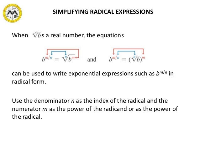 mit math syllabus 10 3 lesson 4 rational exponents and radicals radical form math