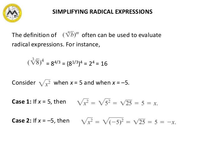 picture Like Radicals Math Definition rational exponents and radicals