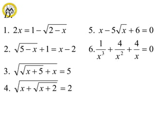 22.4
55.3
0
441
.6215.2
065.5212.1
.
23




xx
xx
xxx
xx
xxxx
D
 