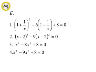    
089x.4
088x.3
0292-x.2
08
1
16
1
1.1
.
36
24
35
2
















x
x
x
xx
E
 