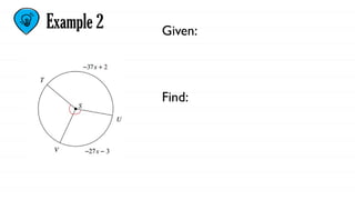 Example 2 Given:
Find:
 