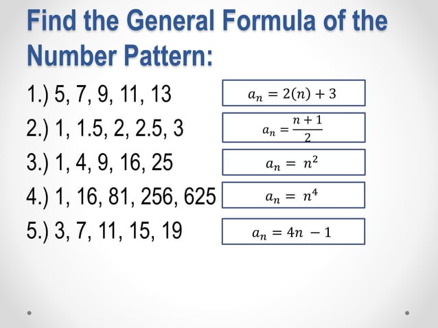 Mathematics 10 - Lesson 1: Number Pattern