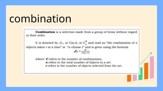 Understanding Combinations: Concepts, Examples, and Real-Life ...