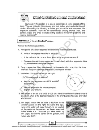 Mathematics 10 Learning Modules Quarter 2 | PDF