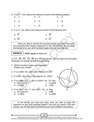 Mathematics 10 Learning Modules Quarter 2 | PDF