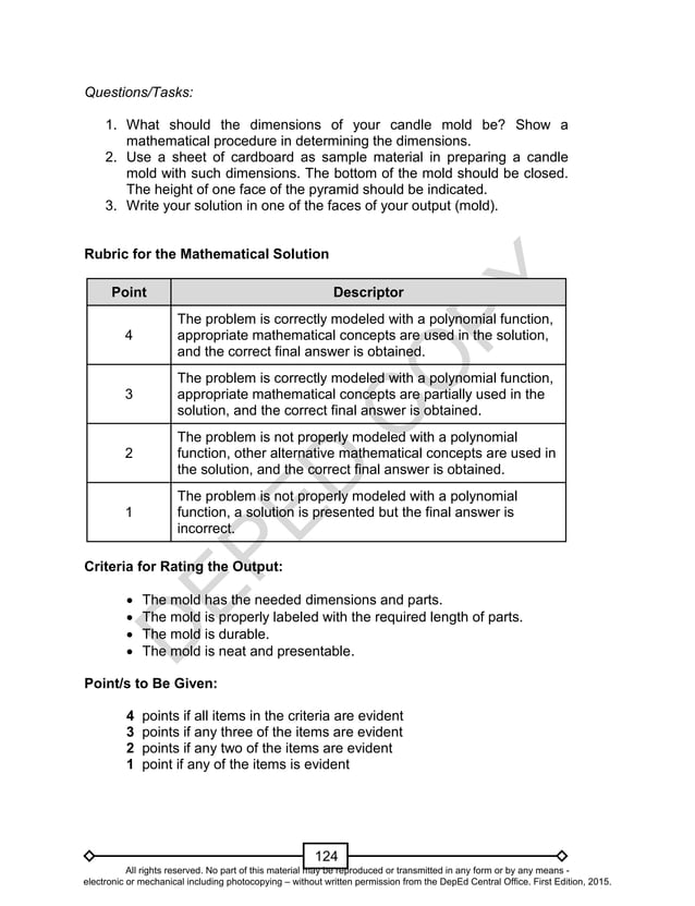 Mathematics 10 Learning Modules Quarter 2