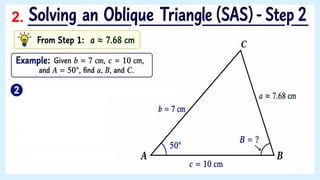 Comprehensive Guide to Solving Oblique Triangles Using the Law of ...