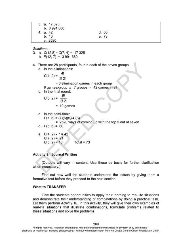 Math10 teaching guide unit 3