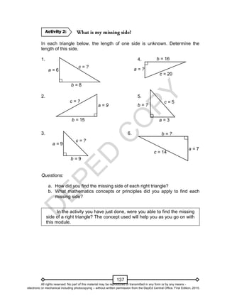 Math 10 Unit 2 LM | PDF