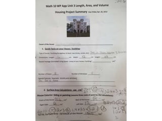 Math 10 wp app unit 3 length area