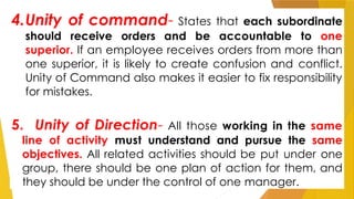 organization and management week one lesson | PPTX