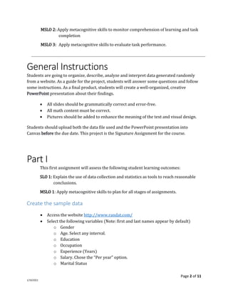 Math 1342 signature assignment spring 2022 | PDF