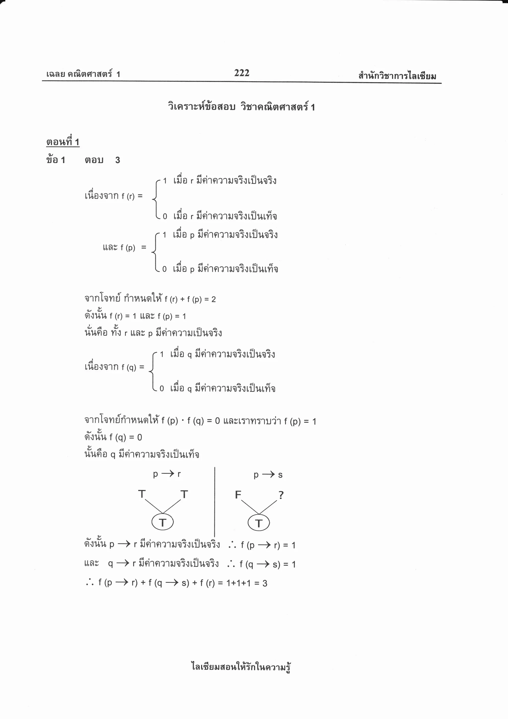 rans arfiqorasr{ 1 222 atT rlnirT nr:larfisil
A CIY
?ra:1s14ua6{0u imnrfisrrt16ta{ r
grar,tfi 1
lv
?ro 1 aou 3
1 ufio
'.
fid'rn?lruq3.,ruiluo3r
A
L}[0.lQln f (r)
LLflY f (p)
T do
alnlovruri'rnuotd'f (p) .f (q) = 0 lLnsLT'llTru'jt f (p) =
a.t U
el.l}[ltf(q)=0
&AArAdrd
1,[U9t 0 q 3J gt',l gt?'l 3.JaT.,] nJl,tLma
p-)r p->s
?
dA
o tuo r ruoi'tot?'1ru03.:uiluufio
d A r A
1 lfio p fiei'rn?1il03{riluoSr
o rfio p frdrfl?'lru03.:rflurfio
={
={
T6-o6lc,'
01n IOYIU nlilUq LH f (r) + f (p) = I
a,t &
9l.lltl.tf (r)=1IIflUf (p) =1
;)A&ArcrA
1*1[nA n.l r LLflY p u9l'l9l?'lilLUltQT.l
( 1 rfi o q fi drfl?'lruo3.: rfluoS.:jl
t1.[0.]01n f (q) =
I
Lo rfio q fidrn?'rru03.:rflurfro
r)= 1
s)= 1
.'. f (p -+
.'. f (q -+
1+1+1 = 3
e.t &
gt.rul,l p -+
unr q -+
.'. f (p -+
a{TACtA
r il Fl'l Ft?'l il a T.,l t:.J l.to T.l
AtACra
r tl Fl'l 9l?'l il 0 T.l tU }[A T.1
r)+f(Q-)s)+f(r)=
'[ n ufr s a,r a a ut#intr,ln m ar i
 