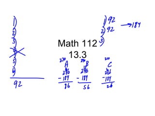 Math 112 13.3 