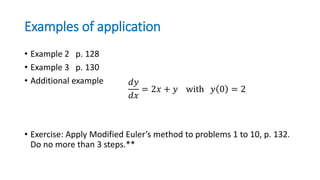 Chapter 2: Mathematical Models & Numerical Models/Slides | PDF
