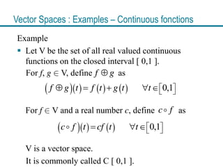 Chapter 4: Vector Spaces - Part 1/Slides By Pearson | PDF