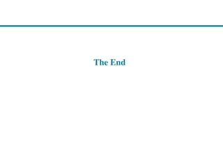 The End
 