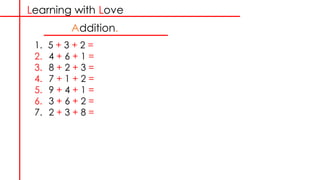 Math 3 addition | PDF