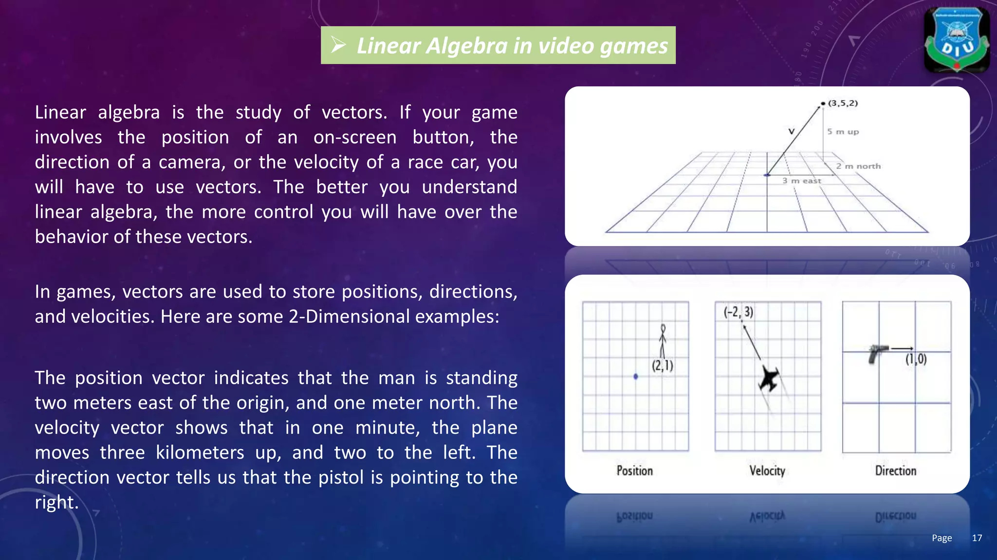 Applications of linear algebra in computer science | PPTX