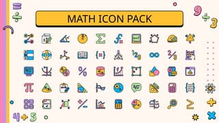 MATH ICON PACK
 
